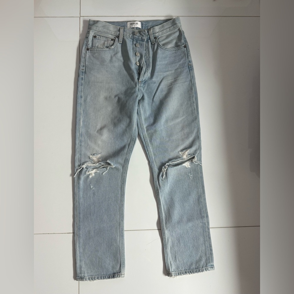 Agolde Riley Crop Jeans - Picture 7 of 10